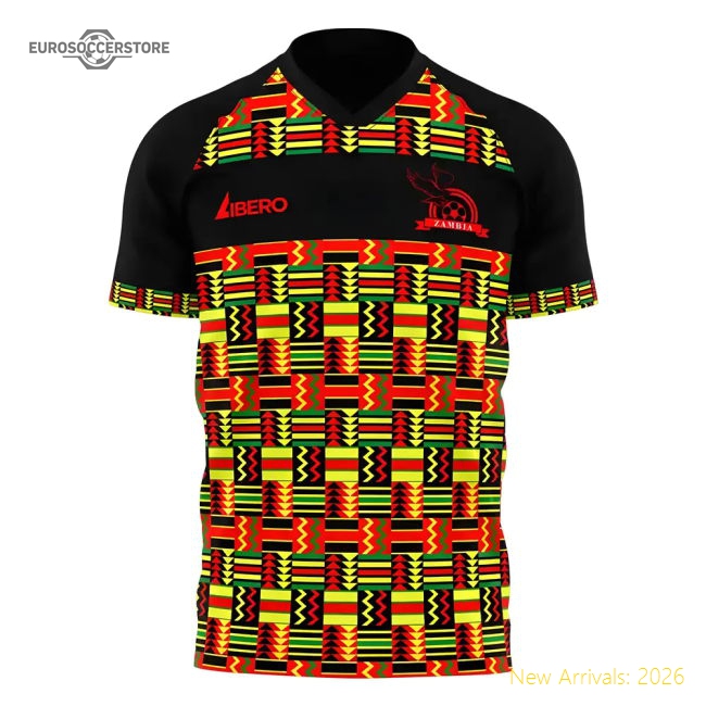 Zambia 2025-2026 Home Concept Football Kit (libero) - Baby