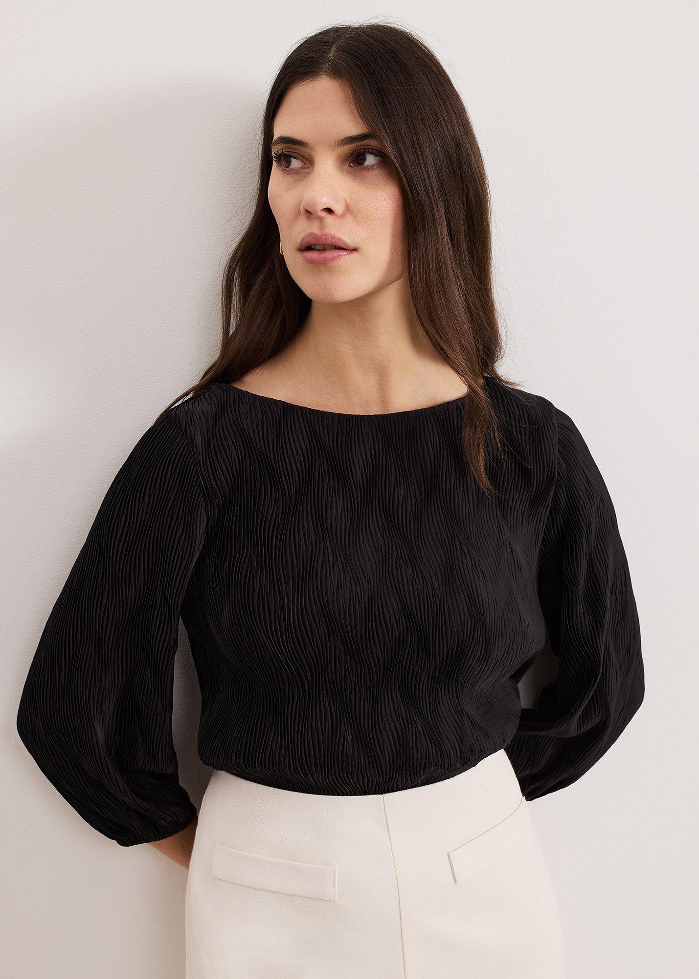 Sally Wave Textured Top