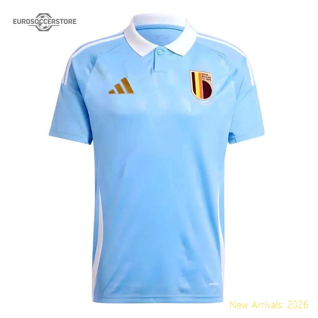 Top Belgium 2024-2025 Away Jersey (bel) Temperature-control