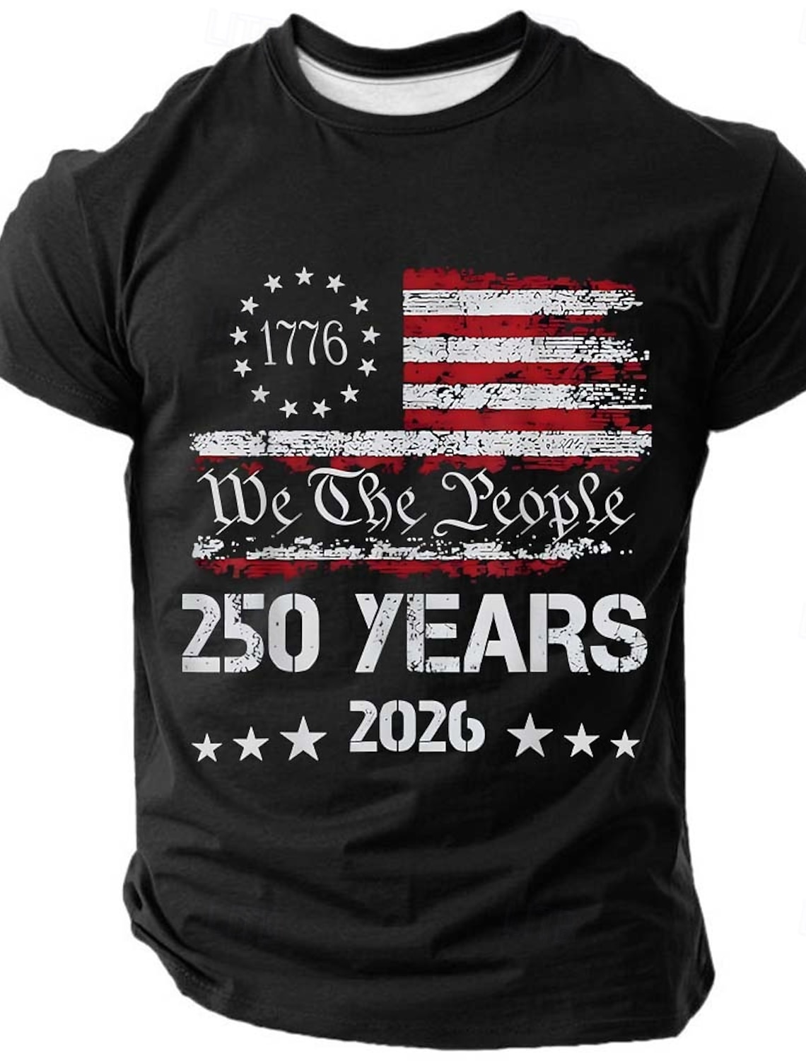 4th of July 2026 250th Memorial Day Vintage T-Shirt