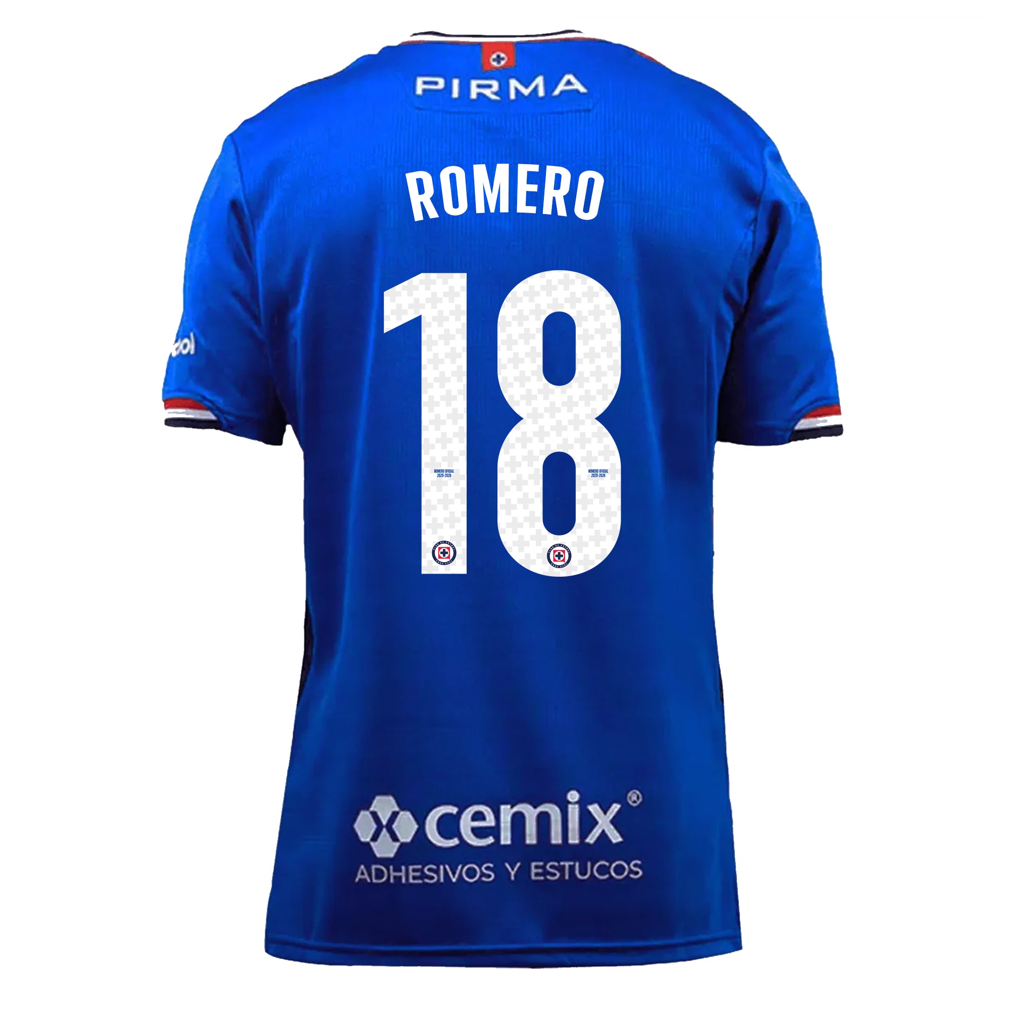 Cruz Azul Azul 2025-2026 UCL Home Jersey – Authentic Shirt