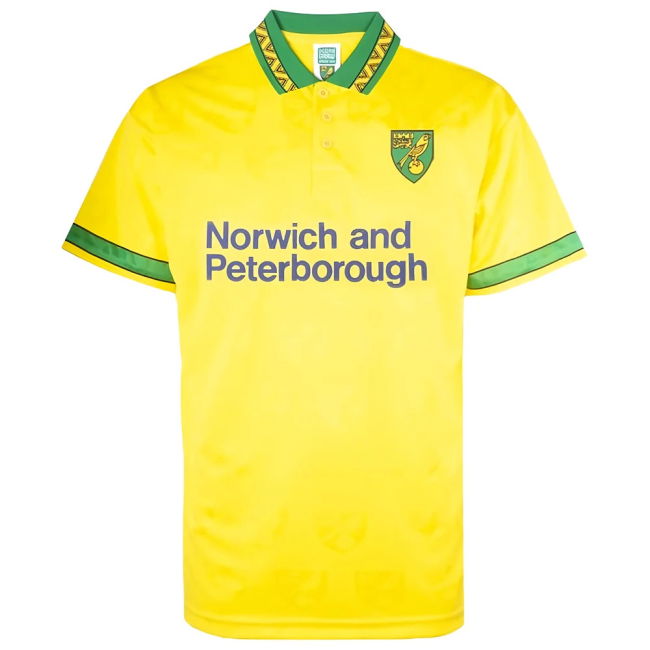 Norwich 1994 Home Retro Football Jersey