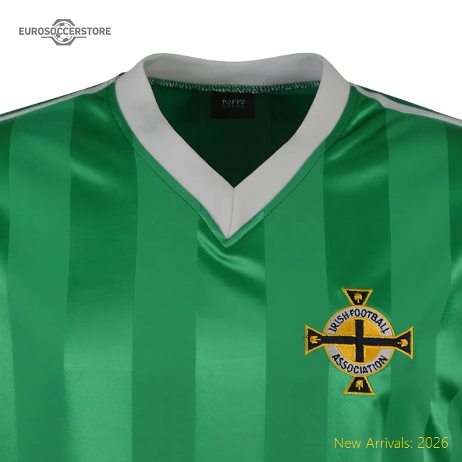 Northern Ireland 1983 Polyester Retro Football Shirt