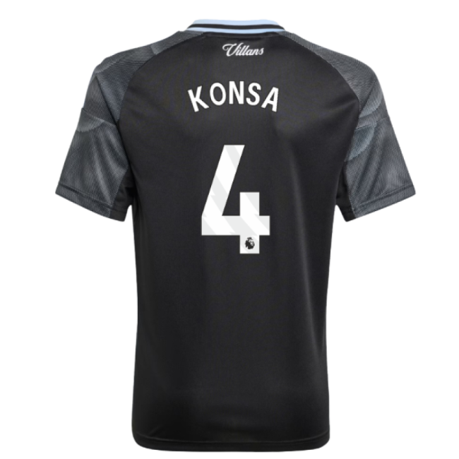 Pro Series Committed Football Aston Villa Away Shirt Kids Konsa #4...