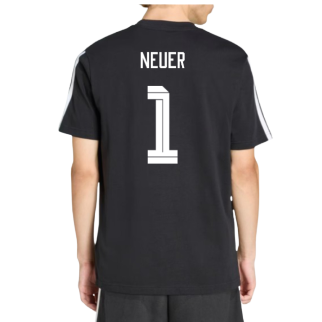 Authentic Licensed Germany 2026-2027 Germany DNA Tee (Black) (Neuer 1)