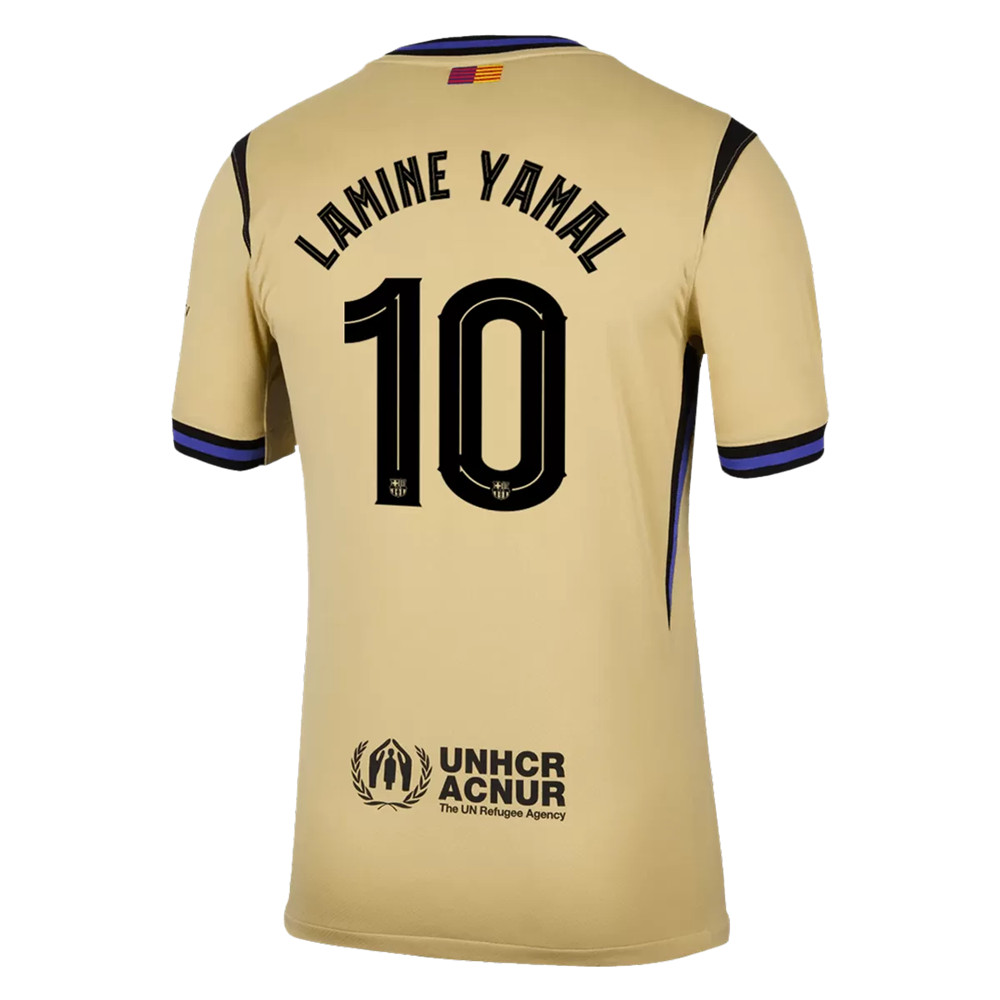 Barcelona 2526 Away Shirt LAMINE YAMAL 10 - Official Replica 12032