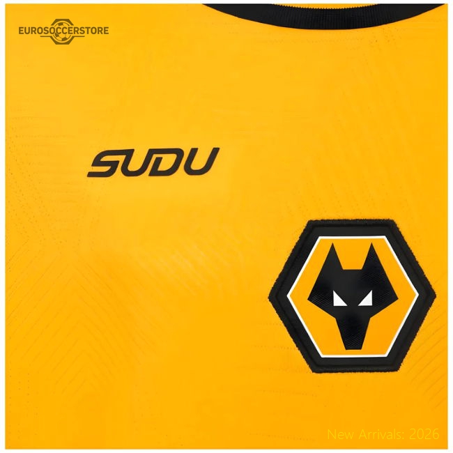 Premium 2024-2025 Wolves Long Sleeve Home Shirt (kids) - Premium