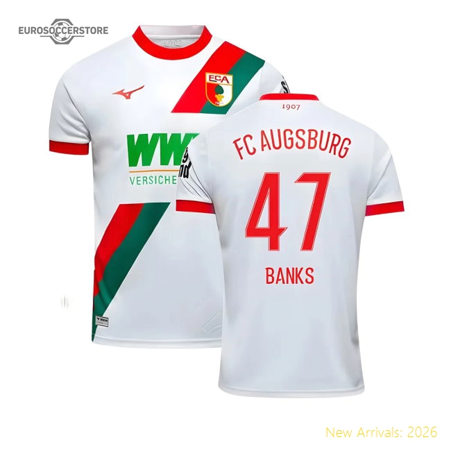 Performance 2025-2026 Fc Augsburg Home Shirt (Banks 47)