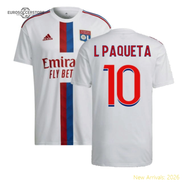 Elite 2022-2023 Olympique Lyon Home Shirt (l Paqueta 10)