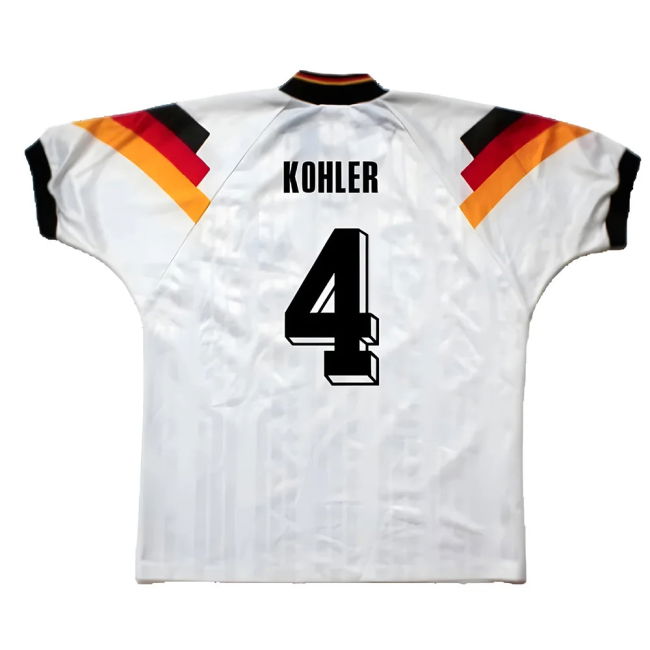 Germany Pro Home Player Jersey 1992-1993 (1)