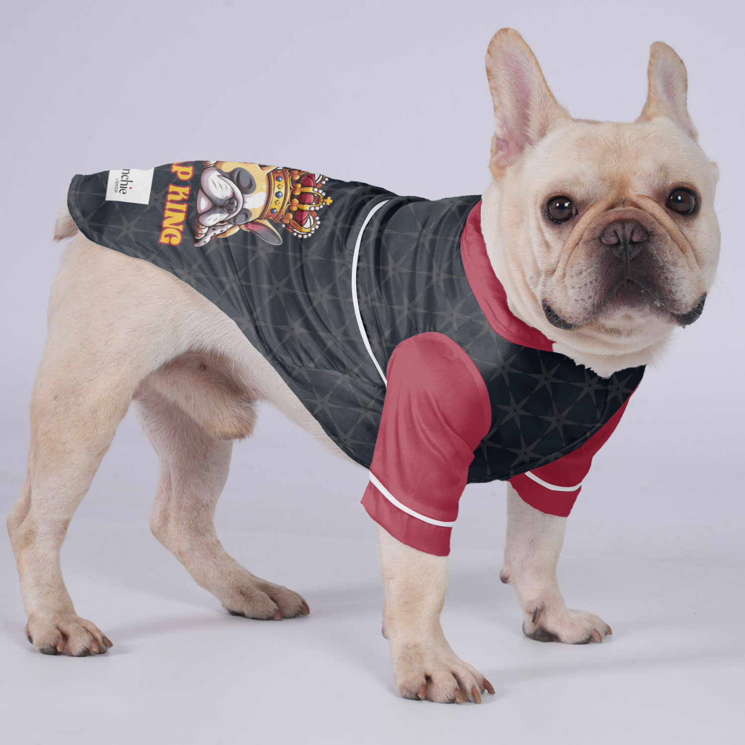 Nap King - Frenchie Pajamas For French Bulldog For Frenchie Pups