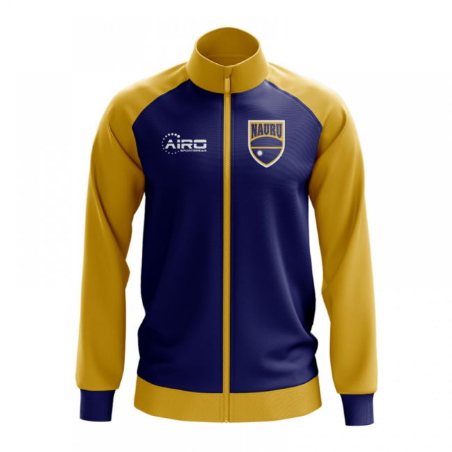 Team Nauru Concept Football Track Jacket (Navy) National