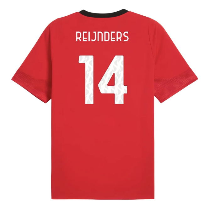 Reijnders 14 2025-2026 AC Milan Soccer Club Training Jersey