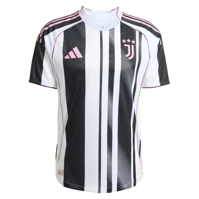 2025-2026 Home Shirt by Juventus Authentic (Men