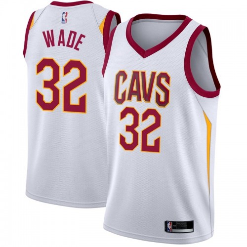 Superior Cavs #32 Dean Wade 2024 Icon NBA Swingman Jersey White -