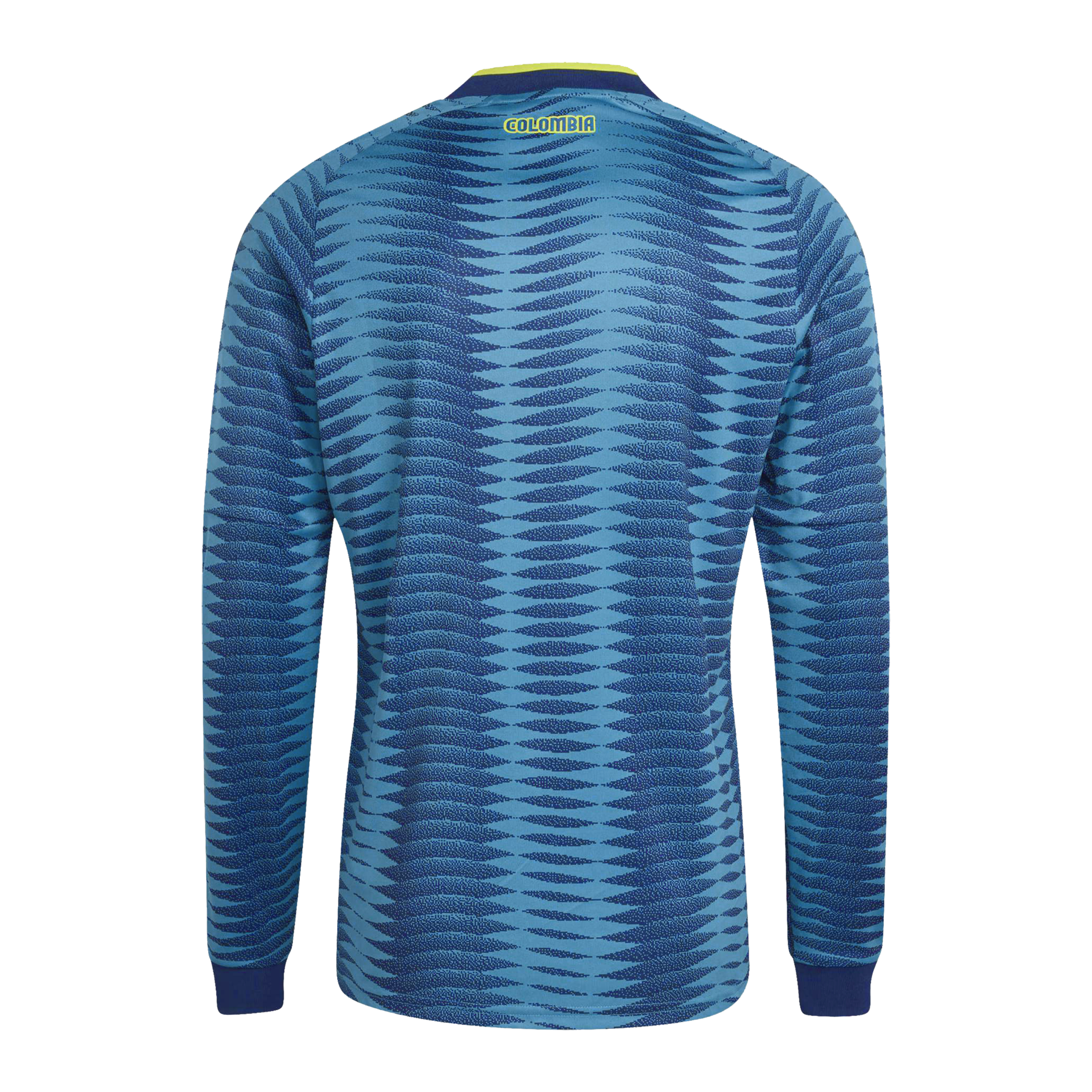 [LK] Colombia National Team 2026 Away Replica Long Sleeve Jersey - Turquoise