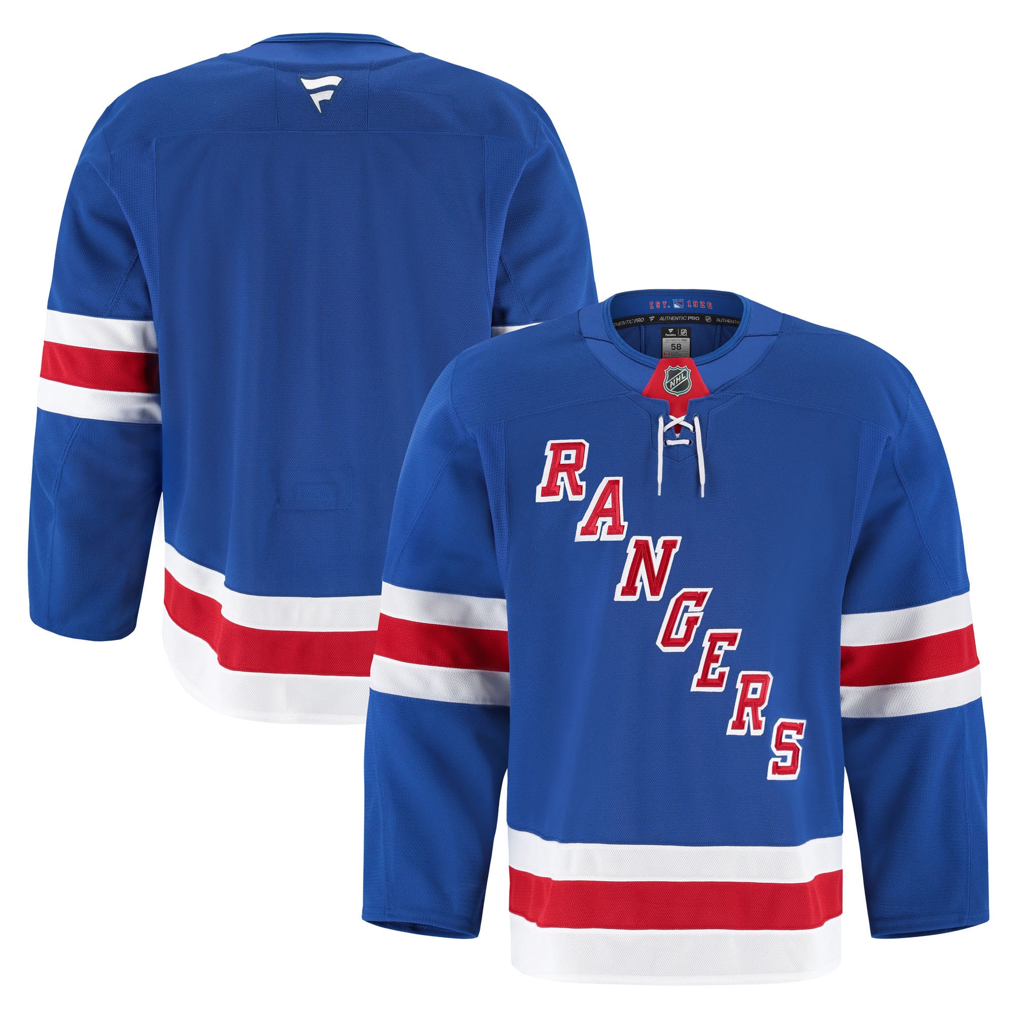 [ESK] New York Rangers Home Authentic Pro Jersey - Royal