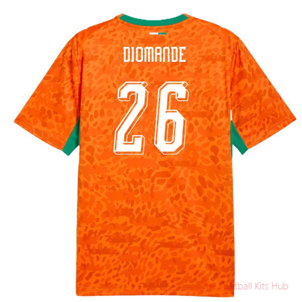 2026-2027 Ivory Coast Home Shirt (Diomande 26)