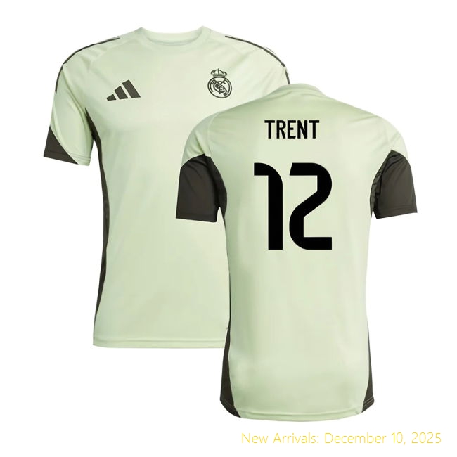 2025-2026 RM Real Madrid Training Premium Jersey (Almost Lime) (Trent