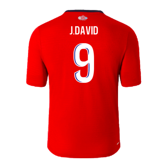 Premium 2024-2025 Lille Losc Home Shirt (Kids) (J.David 9)
