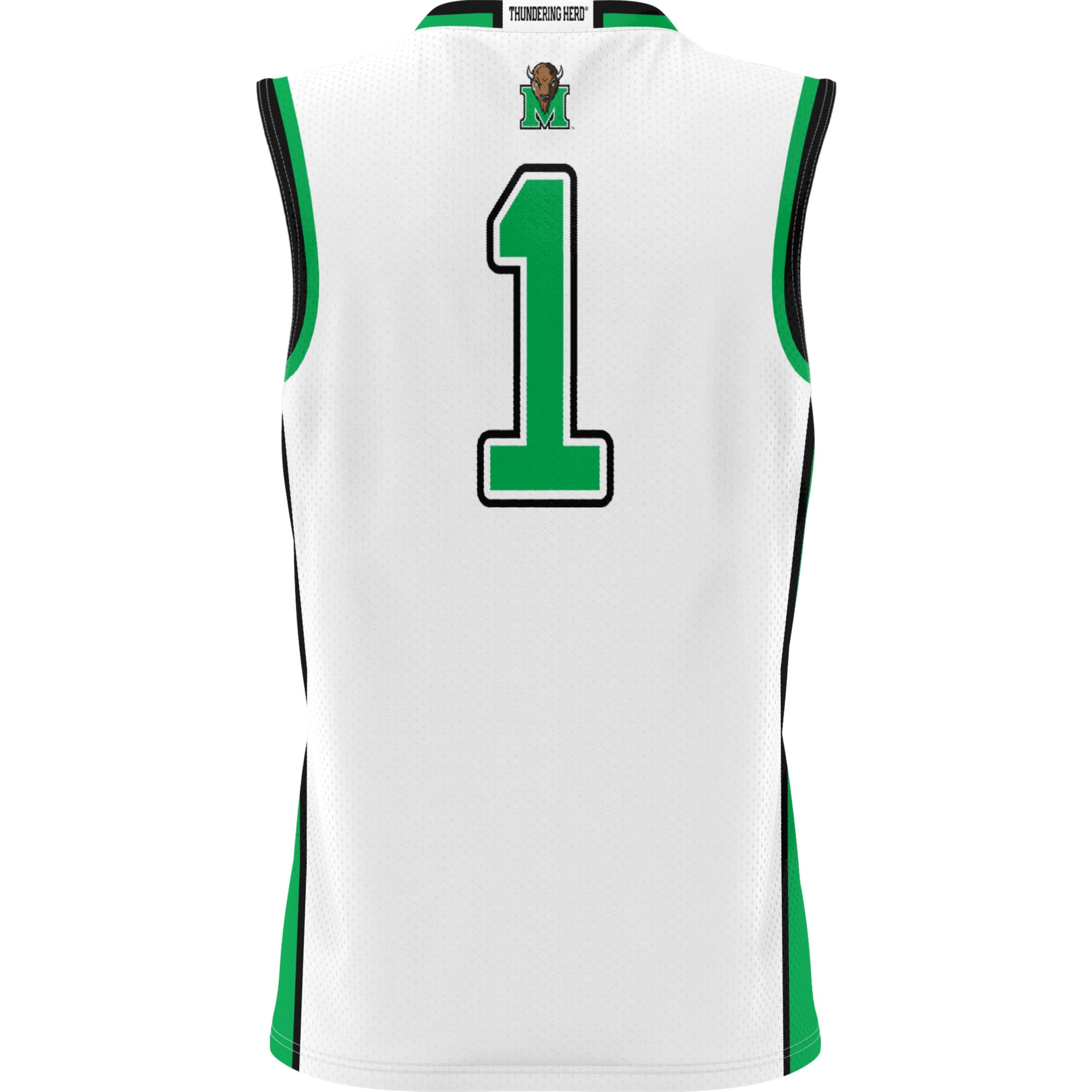 [NJP] Marshall Thundering Herd GameDay Greats Lightweight Basketball Jersey - White