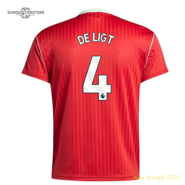 Manchester United Terrace Icons Shirt (red) (de Ligt 4)