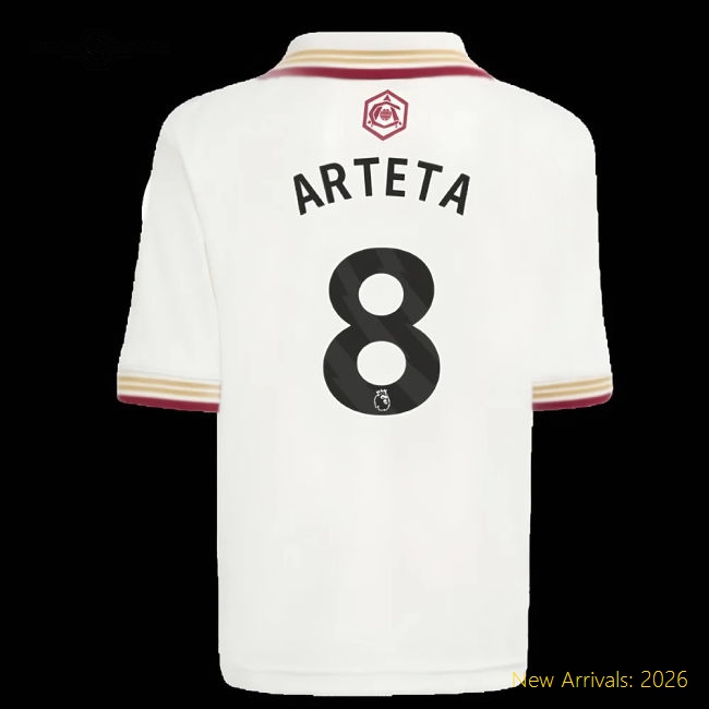 Kid-approved Arsenal Mini Jersey Arteta 2025-2026 Aeroready
