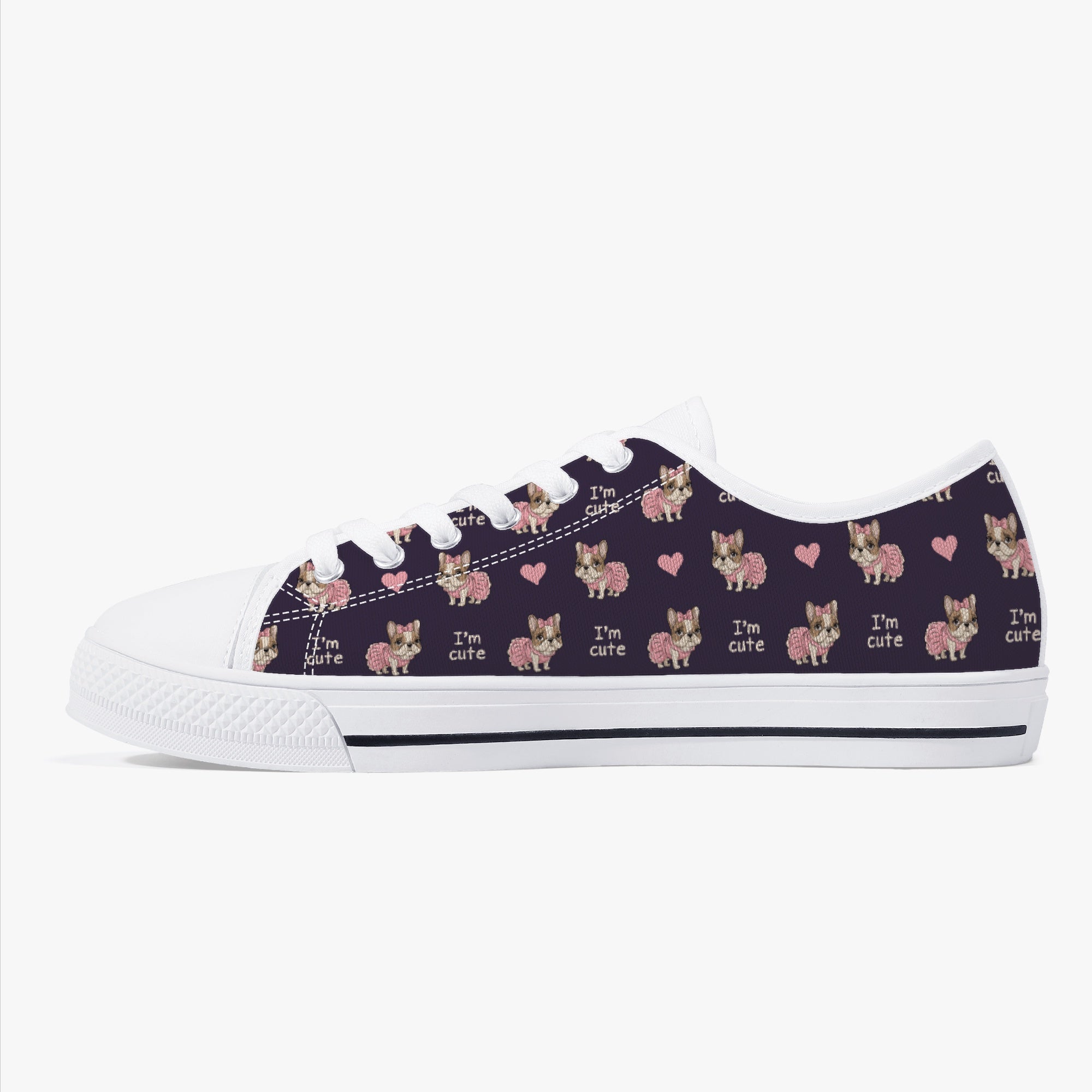Dog Owner Classic Low-top Canvas Shoes Pet Owner Apparel | Stylish Look