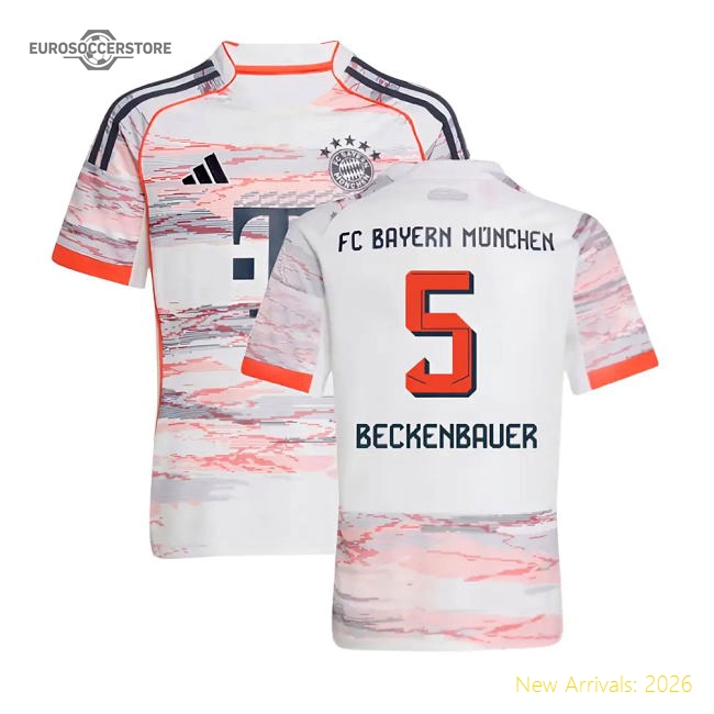 2025-2026 Bayern Munich Road Jersey (kids) (beckenbauer 5)