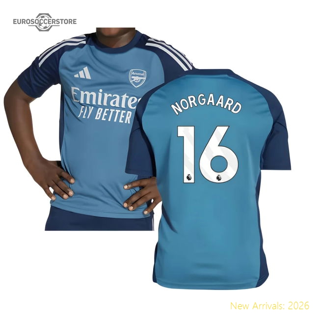 Gentle Arsenal Kids Norgaard Jersey 2025-2026 Soft-touch