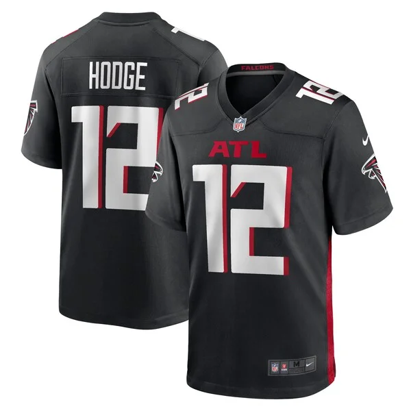 None Hodge Atlanta Game Jersey - Black | NFL Player Jersey | NFL Footb