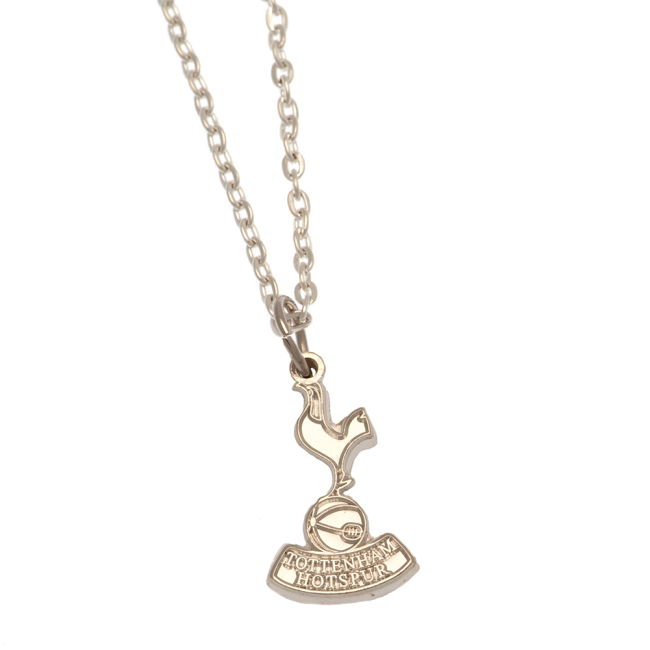 Adult Tottenham Hotspur FC Silver Plated Boxed Pendant
