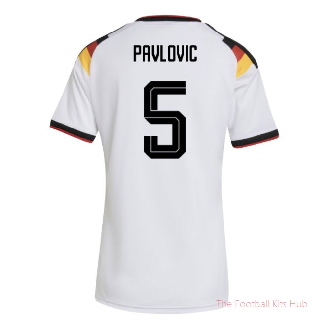 [JED] 2026/27 Germany Home Shirt (Womens) (Pavlovic 5)