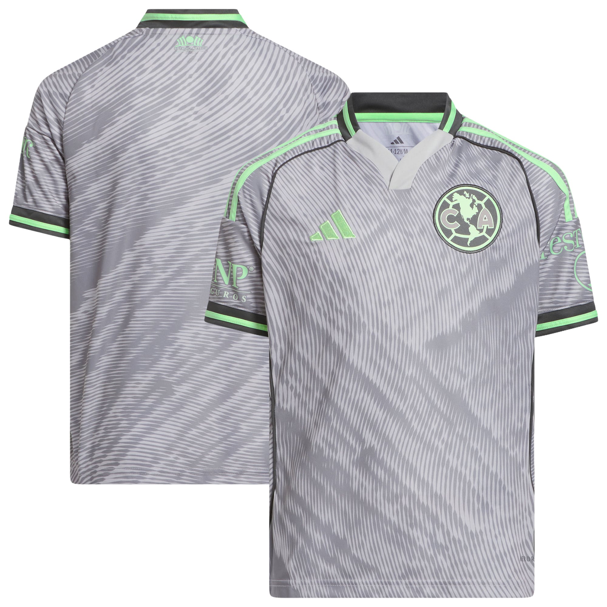 [SJH] Club America Youth 2025 Third Replica Jersey - Gray