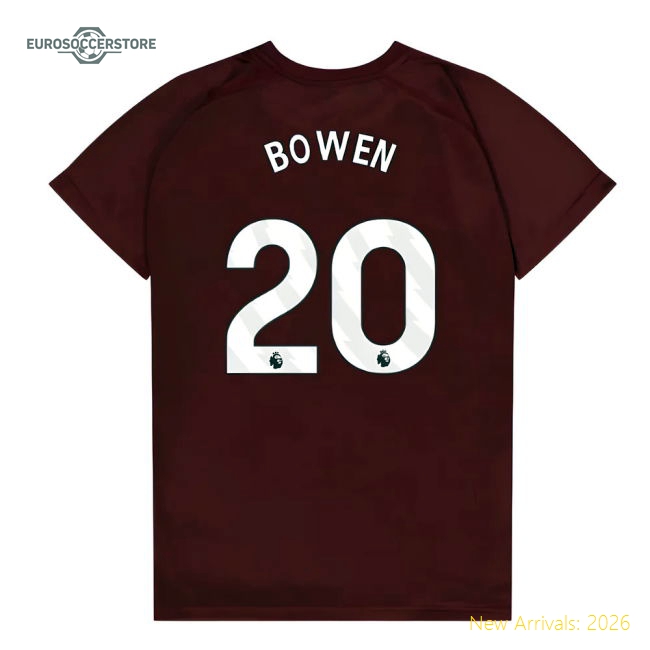 West Ham Bowen Gentle Kids Jersey Dri-fit Flexible Flexible