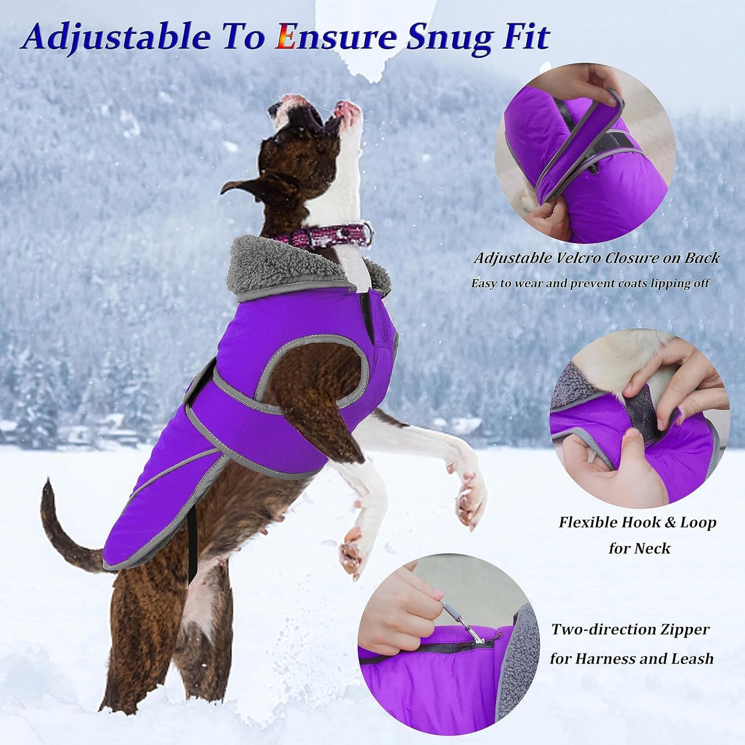 French Bulldog Cotton Jacket – Thick Warm High-Neck Pet Vest