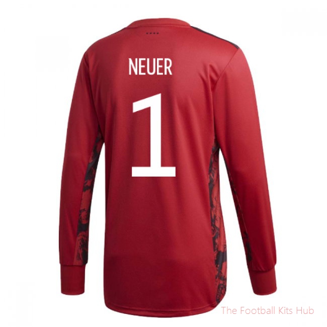 2020-2021 Germany Home Adidas Goalkeeper Shirt (Neuer 1)