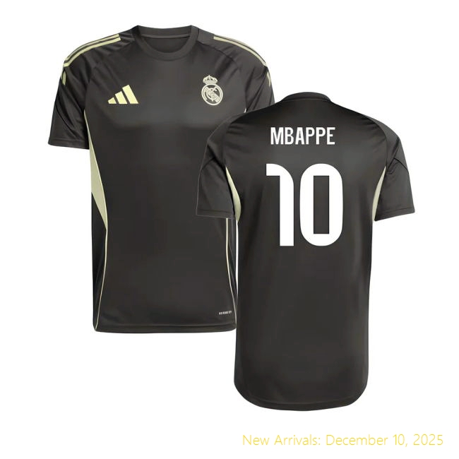 2025-2026 Real Madrid Training Jersey - Authentic Kit (Mbappe 10)