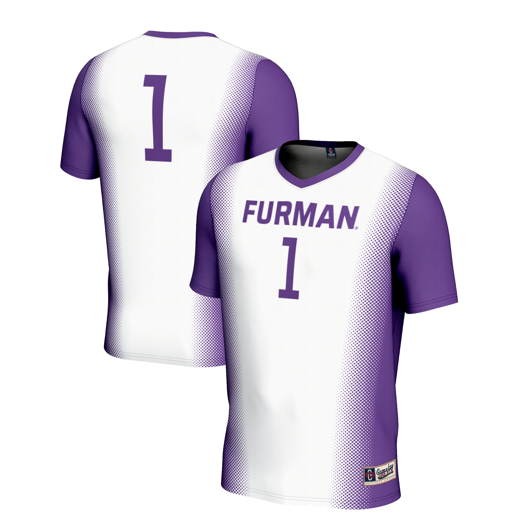 [JED] Women's Furman Paladins GameDay Greats Lightweight Women's Soccer Jersey - White