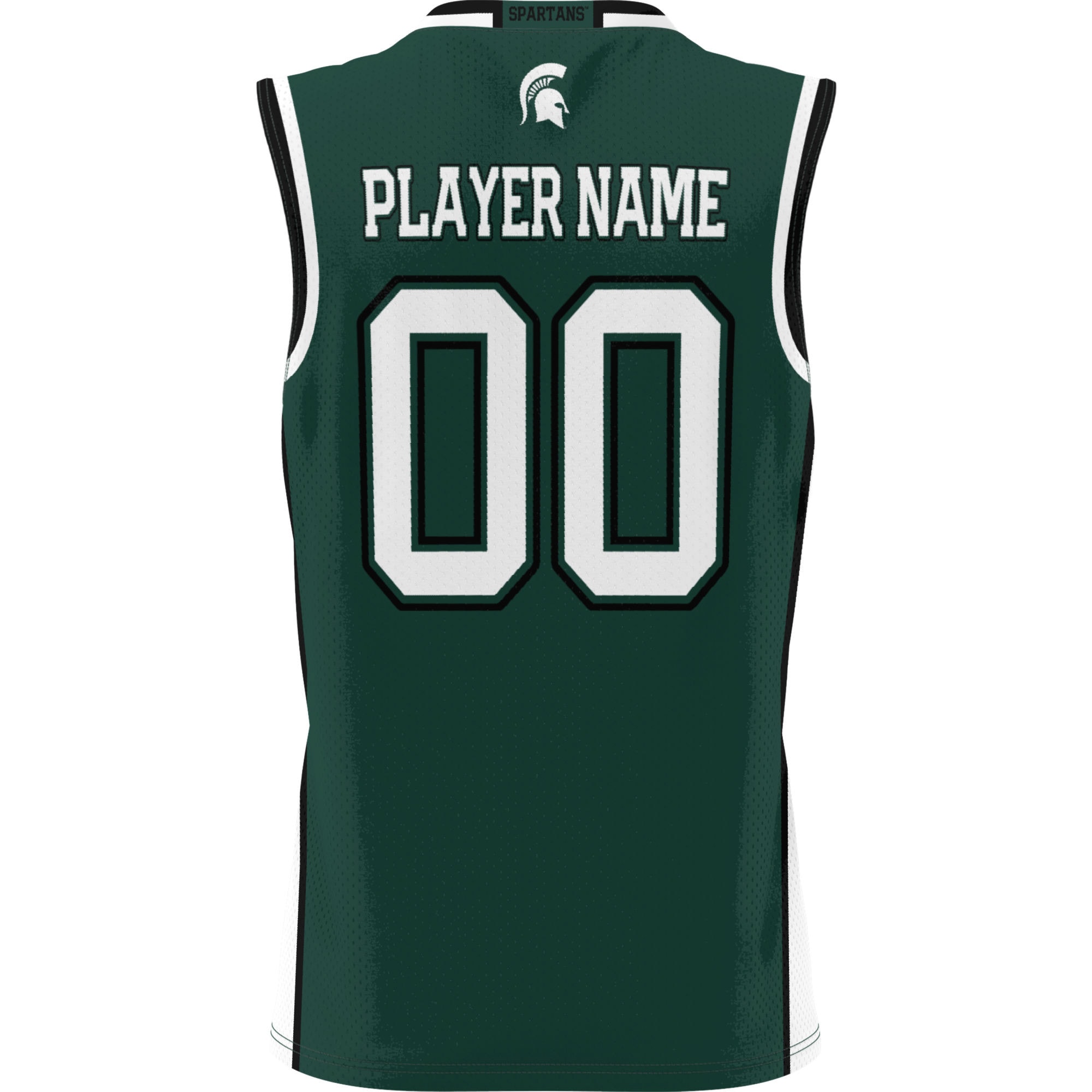 [NJP] Michigan State Spartans GameDay Greats Unisex Lightweight NIL Pick-A-Player Women's Basketball Jersey - Green