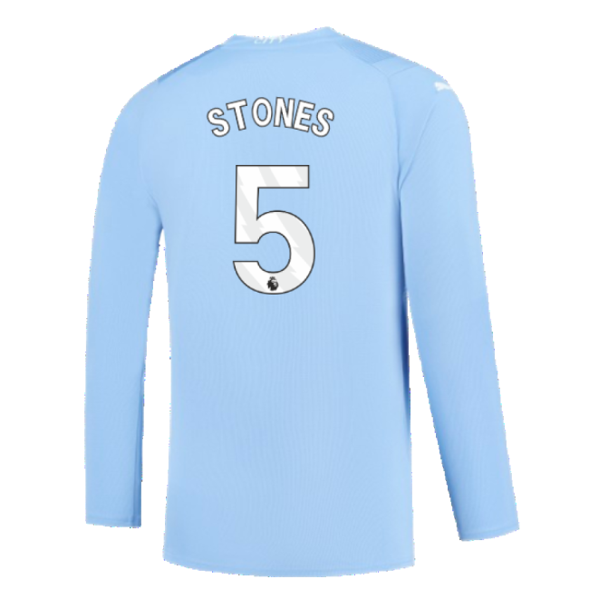 Premium Home Manchester City Stones Jersey 2023-2024 Comfortable