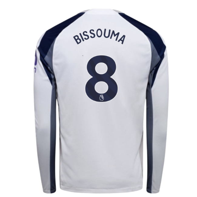 2025-2026 Tottenham Long Sleeve Home Shirt (Bissouma 8)
