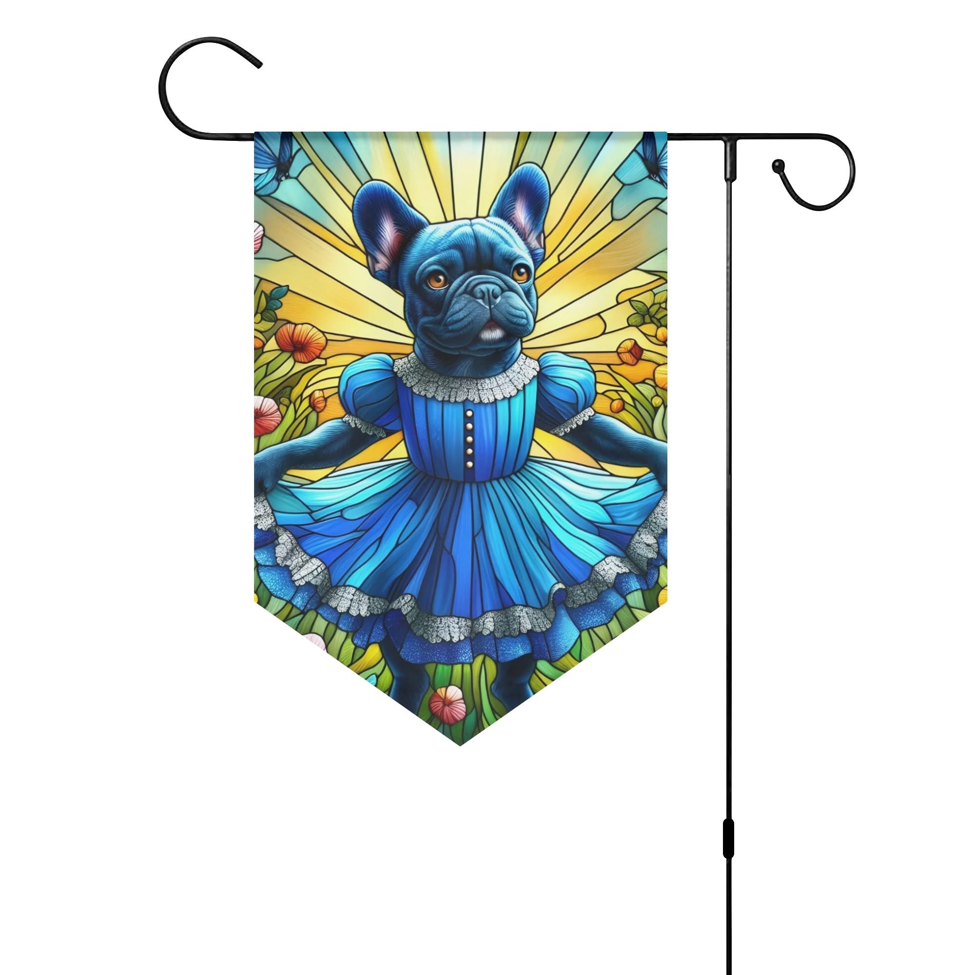 French Bulldog Potato Garden Flag Banner Useful Frenchie Gear