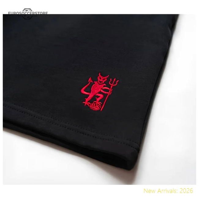 Premium Top-Grade Manchester The Premium Devil Shorts Black