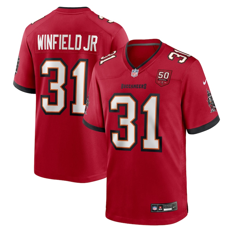 None Antoine Winfield Jr. TB Buccaneers Vintage Elite Jersey