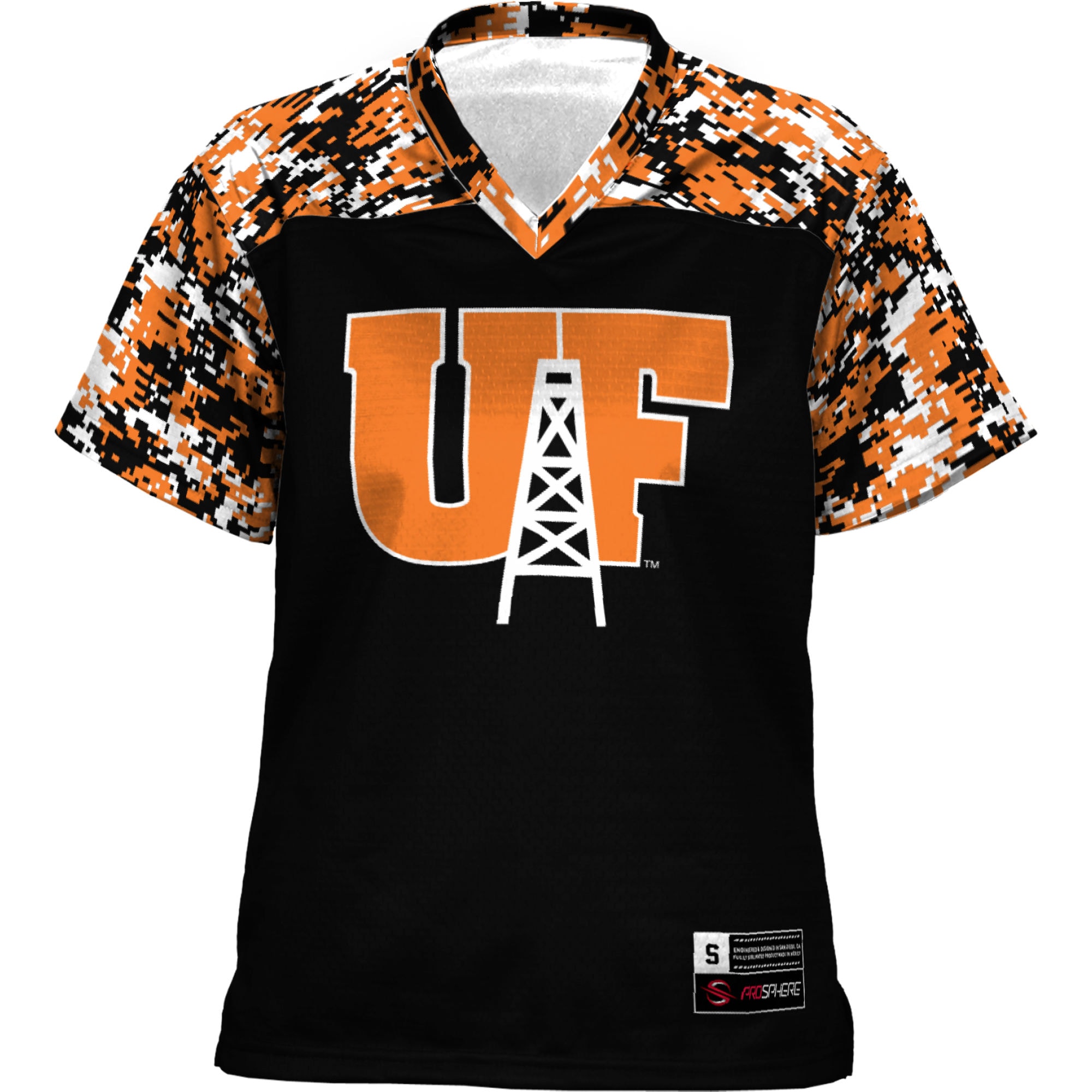 Findlay Oilers GameDay Greats Women's Camo 2026/2027 Football Jersey - Black