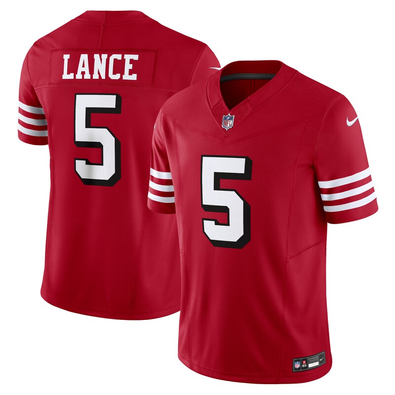 Trey Lance San Francisco 49ers Nike Vapor F.U.S.E. Limited J...