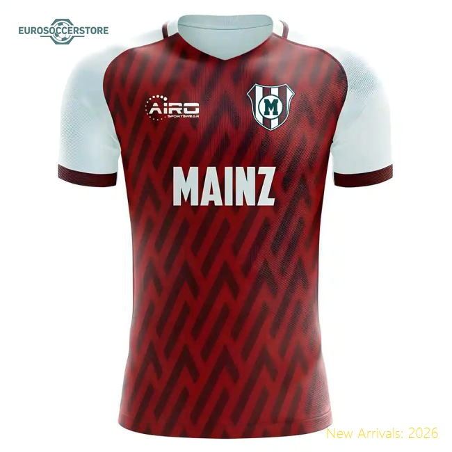 2025-2026 Mainz 05 Home Fan Version Womens 2026 Mainz Shirt
