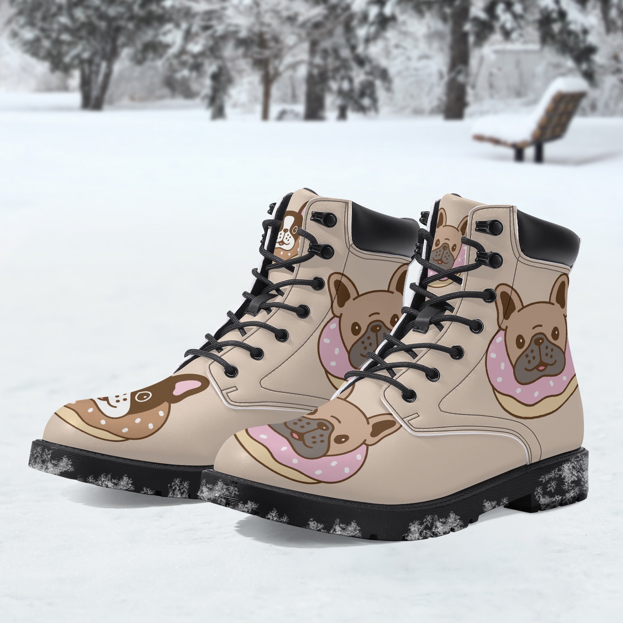 Fashion-Forward Cozy Tommy - Casual Leather Boot for Fashion Lovers