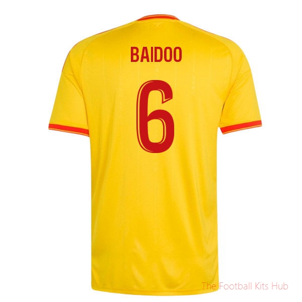 Elite Supporters RC Lens 2026-2027 Home Shirt (Baidoo 6)